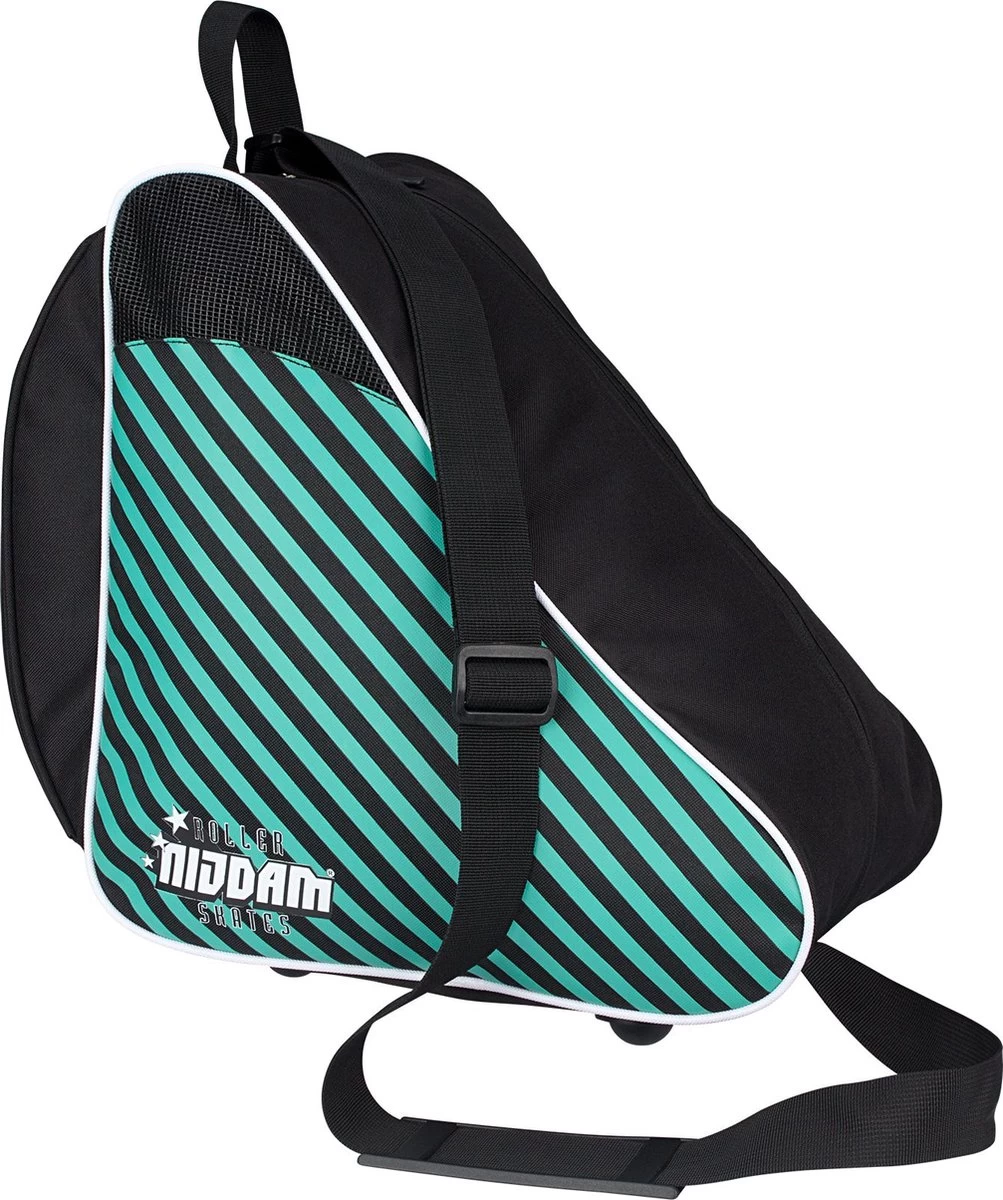 Nijdam Skatetas - Smaragd/Zwart/Wit 3 Nijdam Skatetas - Smaragd/Zwart/Wit