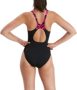 Speedo Hyper Boom Splice Muscleback Dames - Zwart / Roze - Maat 38 -Winkel voor professionele sportartikelen 1029x1200 3