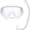ReefTourer Snorkelmasker Duikbril Snorkelset RC-0105- Wit -Winkel voor professionele sportartikelen 1075x1200