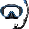 ReefTourer Snorkelmasker Duikbril Snorkelset RC-0105-zwart/blauw -Winkel voor professionele sportartikelen 1090x1200 1