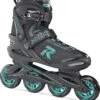 Roces ICON Inlineskates - Maat 38 - Vrouwen - Zwart/Blauw -Winkel voor professionele sportartikelen 1107x1200