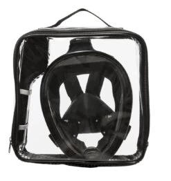 Sea Turtle Full Face Mask - Snorkelmasker - Volwassenen - Zwart - S/M -Winkel voor professionele sportartikelen 1132x1200