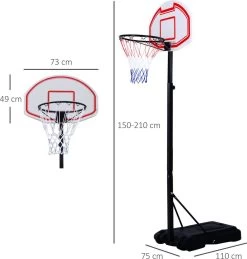 Merkloos Basketbal Korf Op Paal 205/250cm Hoog Basketbalpaal -Winkel voor professionele sportartikelen 1143x1200 7
