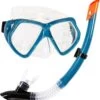 Atlantis Andros Combo - Snorkelset - Volwassenen - Petrol Blauw -Winkel voor professionele sportartikelen 1151x1200
