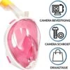 Gadgy Duikmasker Full Face Kinderen - Duikbril Met Snorkel - Snorkelset Kinderen - Snorkelmasker - Roze -Winkel voor professionele sportartikelen 1173x1200 1