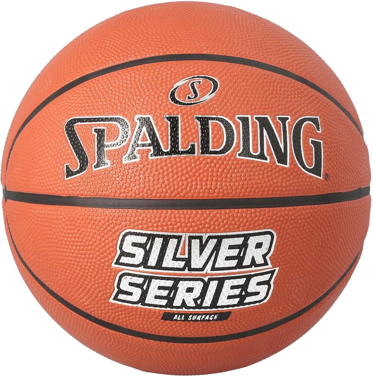 Spalding Silver Series Basketbal Outdoor Maat 7 4 Spalding Silver Series Basketbal Outdoor Maat 7 - Afbeelding 2