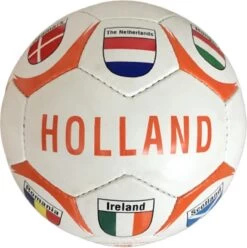 HOLLAND VOETBAL WIT (OPGEPOMPT)