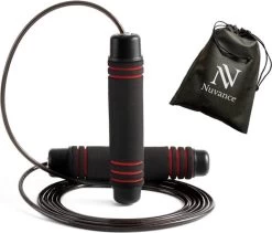 Nuvance - Professioneel Sport Springtouw - Verstelbaar - Volwassenen En Kinderen - Jump Rope - Speedrope