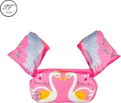 Stefan Francis® Puddle Jumper 2.0 - Puddle Jumper Zwembandjes - Puddle Jumper Zwemvest - Kinder Zwemvest - Haai - Grijs