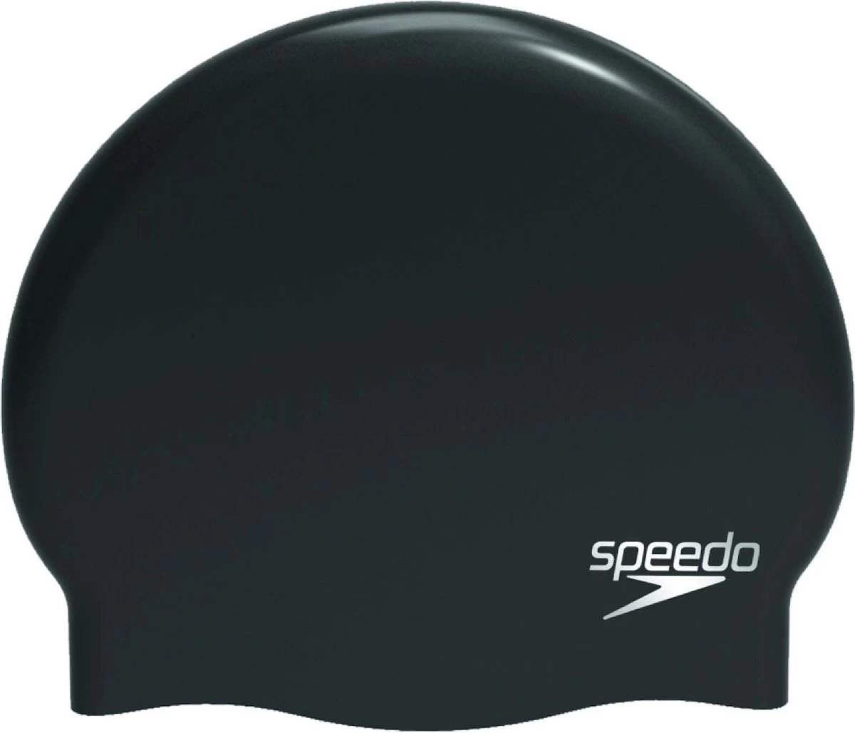Speedo Plain Moulded Silicone Cap Unisex - Zwart - One Size 5 Speedo Plain Moulded Silicone Cap Unisex - Zwart - One Size - Afbeelding 3