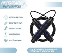 Merkloos Professioneel Springtouw Met Extra Gewicht - Sport - Verstelbaar - Verzwaard - Rood - Volwassen En Kinderen - Touwtje Springen - Speedrope Conditie & Krachttraining - Thuis Oefeningen & Buitensport Fitness Artikelen -Winkel voor professionele sportartikelen 1200x1030 7