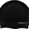 Speedo FLAT SILICONE CAP BLACK - Maat ONE -Winkel voor professionele sportartikelen 1200x1034