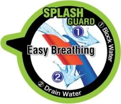 ReefTourer Snorkelmasker Duikbril Snorkelset RC-0105-zwart/rood -Winkel voor professionele sportartikelen 1200x1042