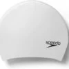 Speedo Long Hair Cap Unisex - Zilver - One Size