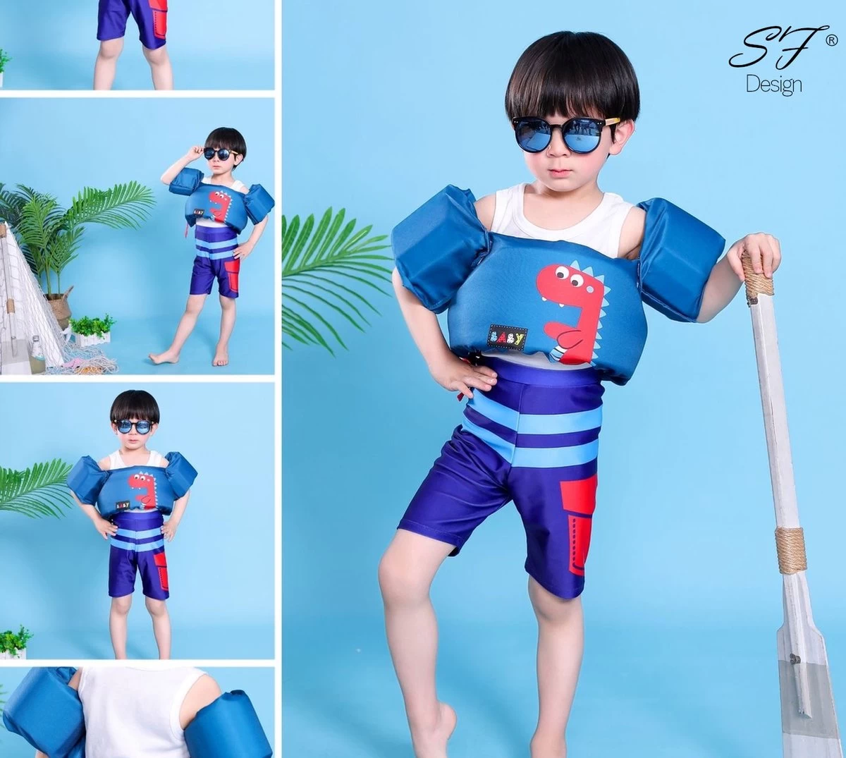 StefanFrancis® Zwemvest - Puddle Jumper - Puddle Jumper Zwembandjes - Puddle Jumper Zwemvest - Kinder Zwemvest - Ster - Blauw 6 StefanFrancis® Zwemvest - Puddle Jumper - Puddle Jumper Zwembandjes - Puddle Jumper Zwemvest - Kinder Zwemvest - Ster - Blauw - Afbeelding 4