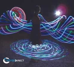 Regenboog Hoelahoop Met 24 Geïntegreerde LEDs 90CM Goud -Winkel voor professionele sportartikelen 1200x1077 1