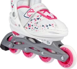 Nijdam Inline Skates Verstelbaar - White Wedge - Wit/Fuchsia - 37-40 19 Nijdam Inline Skates Verstelbaar - White Wedge - Wit/Fuchsia - 37-40 -Winkel voor professionele sportartikelen 1200x1082 3