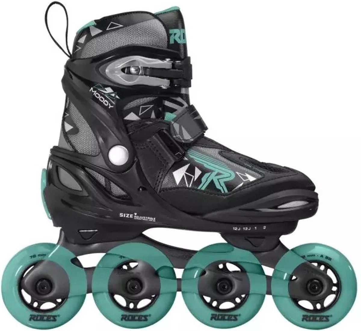 Roces MOODY TIF Verstelbare Inlineskates - Maat 36-40 - Aqua 3 Roces MOODY TIF Verstelbare Inlineskates - Maat 36-40 - Aqua
