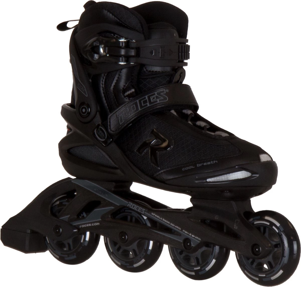 Roces Icon 80 - Zwart/Grijs - 43 4 Roces Icon 80 - Zwart/Grijs - 43 - Afbeelding 2