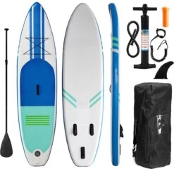 Maxxoutdoor - One - Opblaasbaar SUP Board - 320x78x15- 2022 - Max. 130KG - Blauw