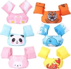 Kinderzwemvest | Baby Float | Puddle | Zwembandjes | Drijven | Zwemmen | Happy Kreeftje | Geel -Winkel voor professionele sportartikelen 1200x1170 3