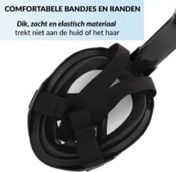 Merkloos Gadgy Duikmasker Full Face S/M - Duikbril Met Snorkel - Snorkelset Volwassenen - Zwart - Snorkelmaskers -Winkel voor professionele sportartikelen 1200x1172