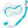 Atlantis Abaco Combo - Snorkelset - Kinderen - Wit/Turquoise