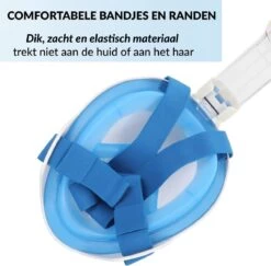 Gadgy Duikmasker Full Face Kinderen - Duikbril Met Snorkel - Snorkelset Kinderen - Snorkelmasker - Blauw -Winkel voor professionele sportartikelen 1200x1181