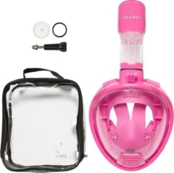 Atlantis Full Face Mask 2.0 - Snorkelmasker - Kinderen - Roze - XS -Winkel voor professionele sportartikelen 1200x1189 2