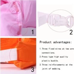 Kinderzwemvest | Baby Float | Puddle | Zwembandjes | Drijven | Zwemmen | Happy Kreeftje | Geel -Winkel voor professionele sportartikelen 1200x1193