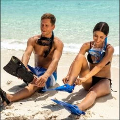 ReefTourer Snorkelmasker Duikbril Snorkelset RC-0107- Wit -Winkel voor professionele sportartikelen 1200x1194