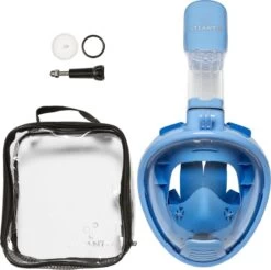 Atlantis Full Face Mask 2.0 - Snorkelmasker - Kinderen - Blauw - XS -Winkel voor professionele sportartikelen 1200x1195