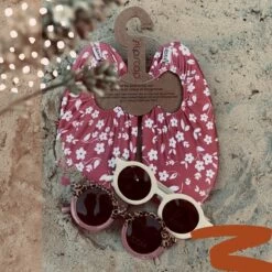 Slipstop Flor - Roest Bruin Met Witte Bloemen -Winkel voor professionele sportartikelen 1200x1200 191