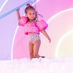 Swim Essentials - Puddle Jumper Zwemvest - Roze Panterprint - 2-6 Jaar - 15-30 Kg -Winkel voor professionele sportartikelen 1200x1200 275