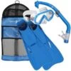 Aqua Lung Sport Santa Cruz Kids - Snorkelset - L/XL (32-37) - Blauw -Winkel voor professionele sportartikelen 1200x1200 31
