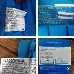 Konfidence - Zwemvest/Drijfvest Kind - Blauw - 1,5-3 Jaar / 12-20 Kg -Winkel voor professionele sportartikelen 1200x1200 326