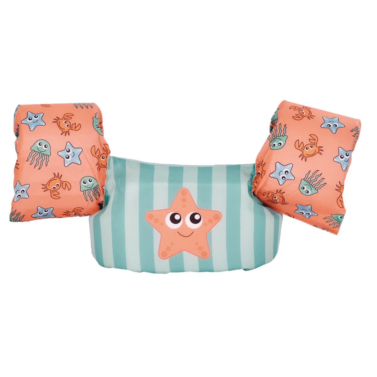 Swim Essentials - Puddle Jumper Zwemvest - Roze/Blauw Zeedieren - 2-6 Jaar - 15-30 Kg 6 Swim Essentials - Puddle Jumper Zwemvest - Roze/Blauw Zeedieren - 2-6 Jaar - 15-30 Kg - Afbeelding 4