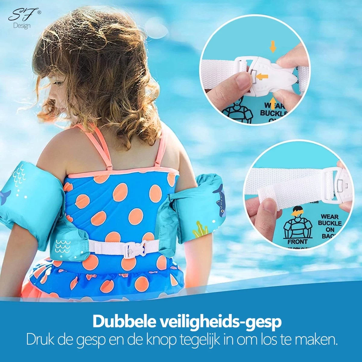 StefanFrancis® Zwemvest - Puddle Jumper - Puddle Jumper Zwembandjes - Puddle Jumper Zwemvest - Kinder Zwemvest - Ster - Blauw 5 StefanFrancis® Zwemvest - Puddle Jumper - Puddle Jumper Zwembandjes - Puddle Jumper Zwemvest - Kinder Zwemvest - Ster - Blauw - Afbeelding 3