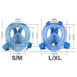 FlinQ Snorkelmasker Blauw - Maat S/M -Winkel voor professionele sportartikelen 1200x1200 46