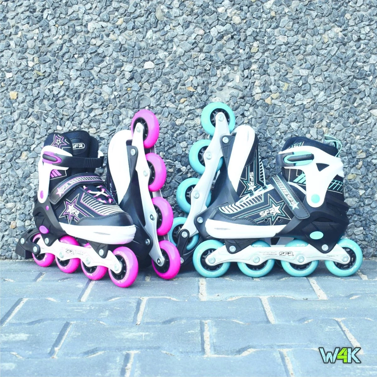 SFR Pulsar Verstelbare Inline Skates - Maat 35.5-39.5 - Blauw 5 SFR Pulsar Verstelbare Inline Skates - Maat 35.5-39.5 - Blauw - Afbeelding 3