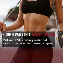 FitBoostR - 2 Stuks - Professioneel Springtouw Met Extra Gewicht - Sport - Verstelbaar - Verzwaard - Rood - Volwassen En Kinderen - Touwtje Springen - Speedrope Conditie & Krachttraining - Thuis Oefeningen & Buitensport Fitness Artikelen -Winkel voor professionele sportartikelen 1200x1200 648