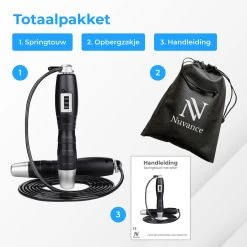 Nuvance - Sport Springtouw Met Teller - Verstelbaar - Volwassenen En Kinderen - Jump Rope - Speedrope -Winkel voor professionele sportartikelen 1200x1200 700