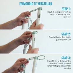 Silvergear Smart Springtouw - 4 Uitdagende Workout Standen - Track Het Aantal Verbrande Calorieën - Slaat Alle Workouts Overzichtelijk Op In De App -Winkel voor professionele sportartikelen 1200x1200 746