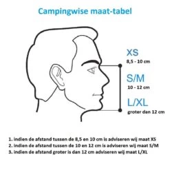 Campingwise Full Face Duikmasker, Snorkelmasker - Zwart - Maat L/XL -Winkel voor professionele sportartikelen 1200x1200 83
