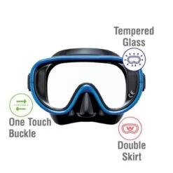ReefTourer Snorkelmasker Duikbril Snorkelset RC-0105-zwart/blauw -Winkel voor professionele sportartikelen 1200x1200 91