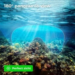 Nuvance - Snorkelmasker Incl Oordoppen - One Size Fits All - Duikmasker - Duikbril Met Snorkel - Snorkelset Voor Kinderen - Zwart -Winkel voor professionele sportartikelen 1200x1200 94