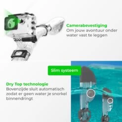 Nuvance - Snorkelmasker Incl Oordoppen - One Size Fits All - Duikmasker - Duikbril Met Snorkel - Snorkelset Voor Kinderen - Zwart -Winkel voor professionele sportartikelen 1200x1200 97