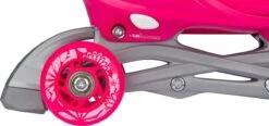 Nijdam 3-in-1 Inline Skates Verstelbaar - Floral Switch - Fuchsia/Wit/Roze/Zilvergrijs - 25-28 -Winkel voor professionele sportartikelen 1200x564