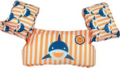 Swim Essentials - Puddle Jumper Zwemvest - Oranje/Blauw Haaien - 2-6 Jaar - 15-30 Kg
