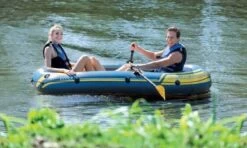 Intex Challenger 2 Opblaasboot - 2-Persoons - Blauw/Geel -Winkel voor professionele sportartikelen 1200x720